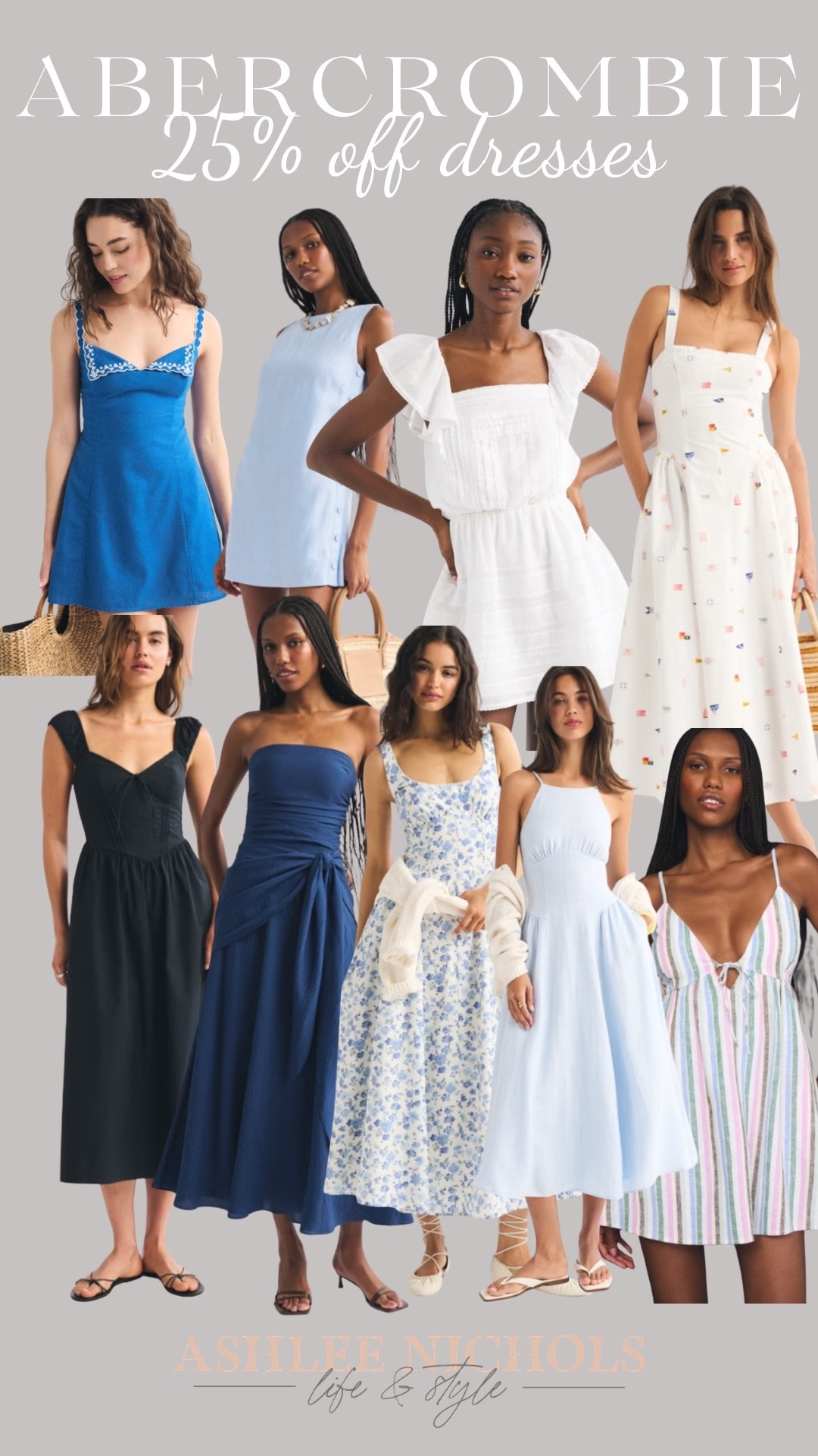 Abercrombie dresses 25% off
Use code ltk20 for an extra 20% off