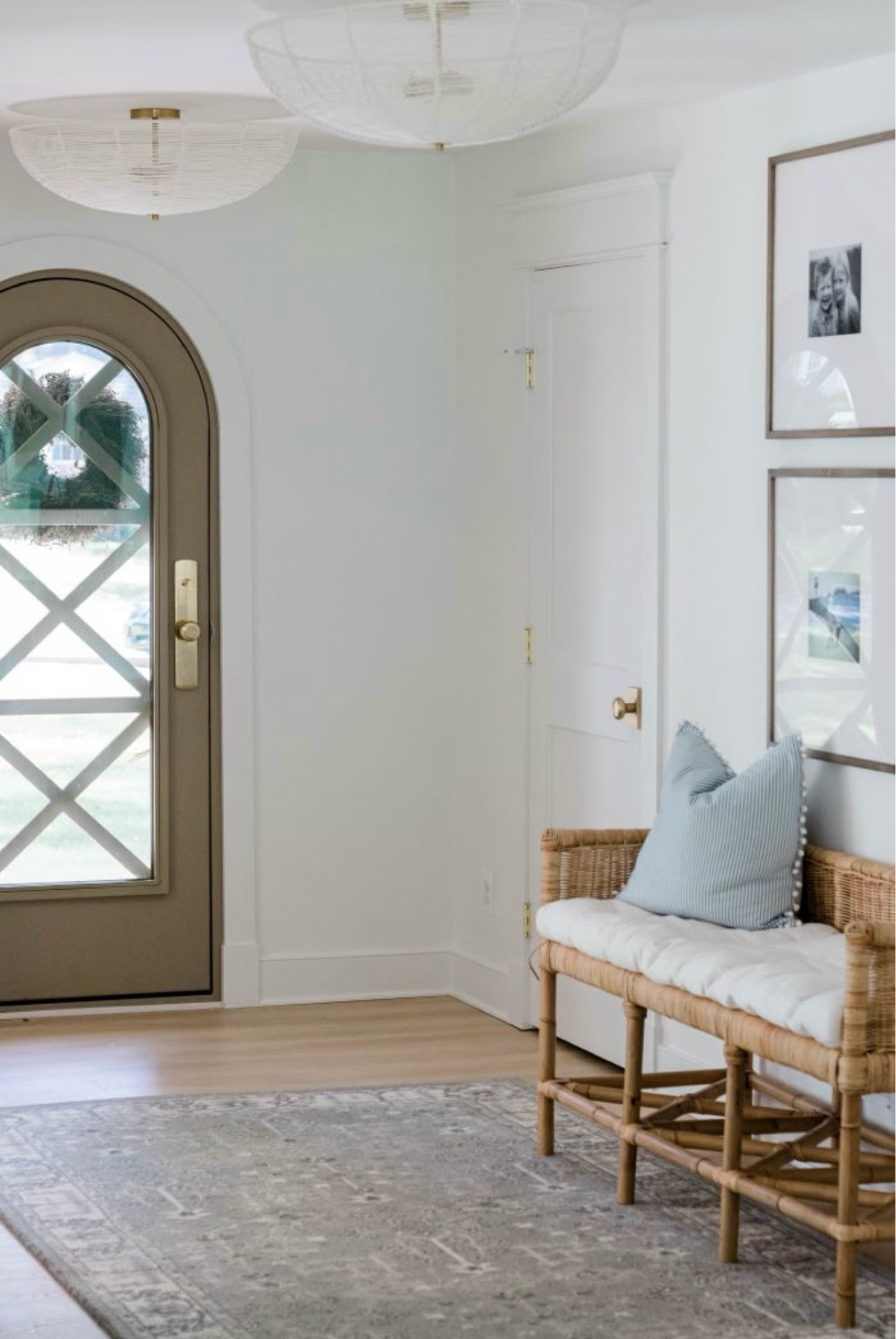 Our foyer and entryway decor 🩷 love my rattan bench and its cushion and our big gallery wall! 



#LTKSaleAlert #LTKSeasonal #LTKHome