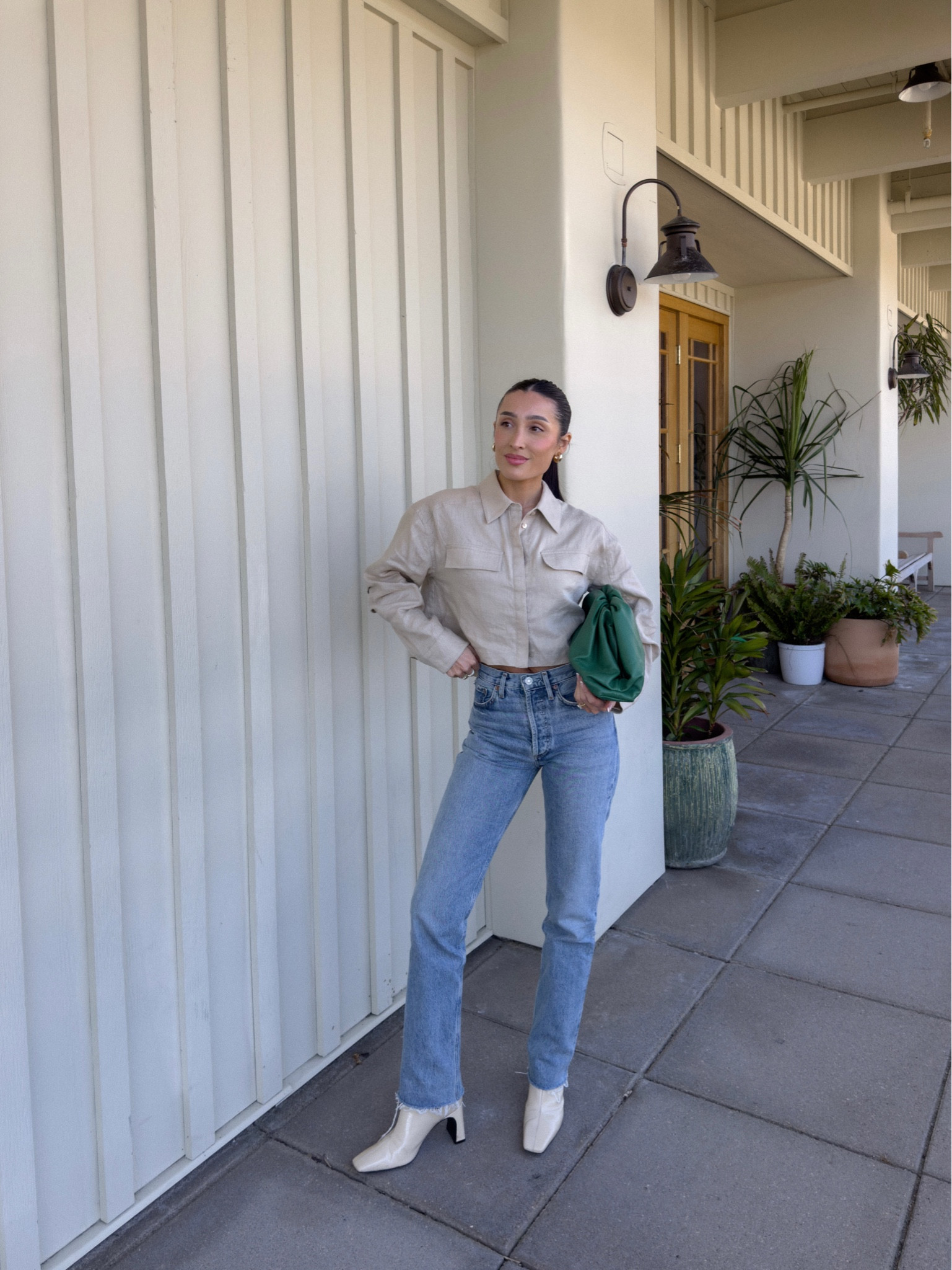 Brunch outfit. Boots are a couple years old from Zara, a Chelsea style boot (linking very similar options!). 

Top: XS
Denim: 23

#LTKstyletip #LTKshoecrush #LTKsalealert