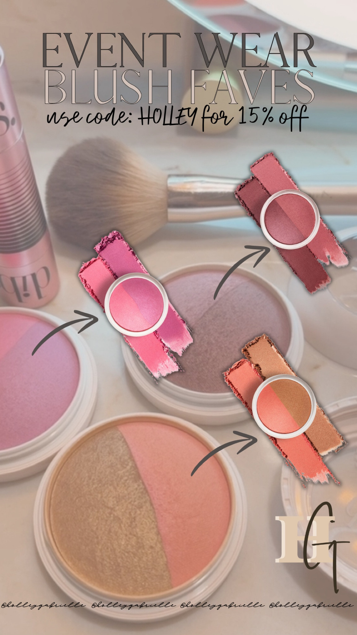 The perfect cheek combo for events🙌🏼💕💫💋 use code: HOLLEY for 15% off

dibs beauty / event wear / makeup / blush / dibs beauty event wear / dibs beauty makeup / dibs beauty blush / event wear makeup / event wear blush / makeup blush / beauty event wear / beauty makeup / beauty blush / makeup for events / blush for events / Holley Gabrielle

#LTKBeauty #LTKSaleAlert #LTKFindsUnder50