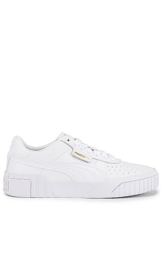 Cali Sneaker in Puma White & Puma White | Revolve Clothing (Global)