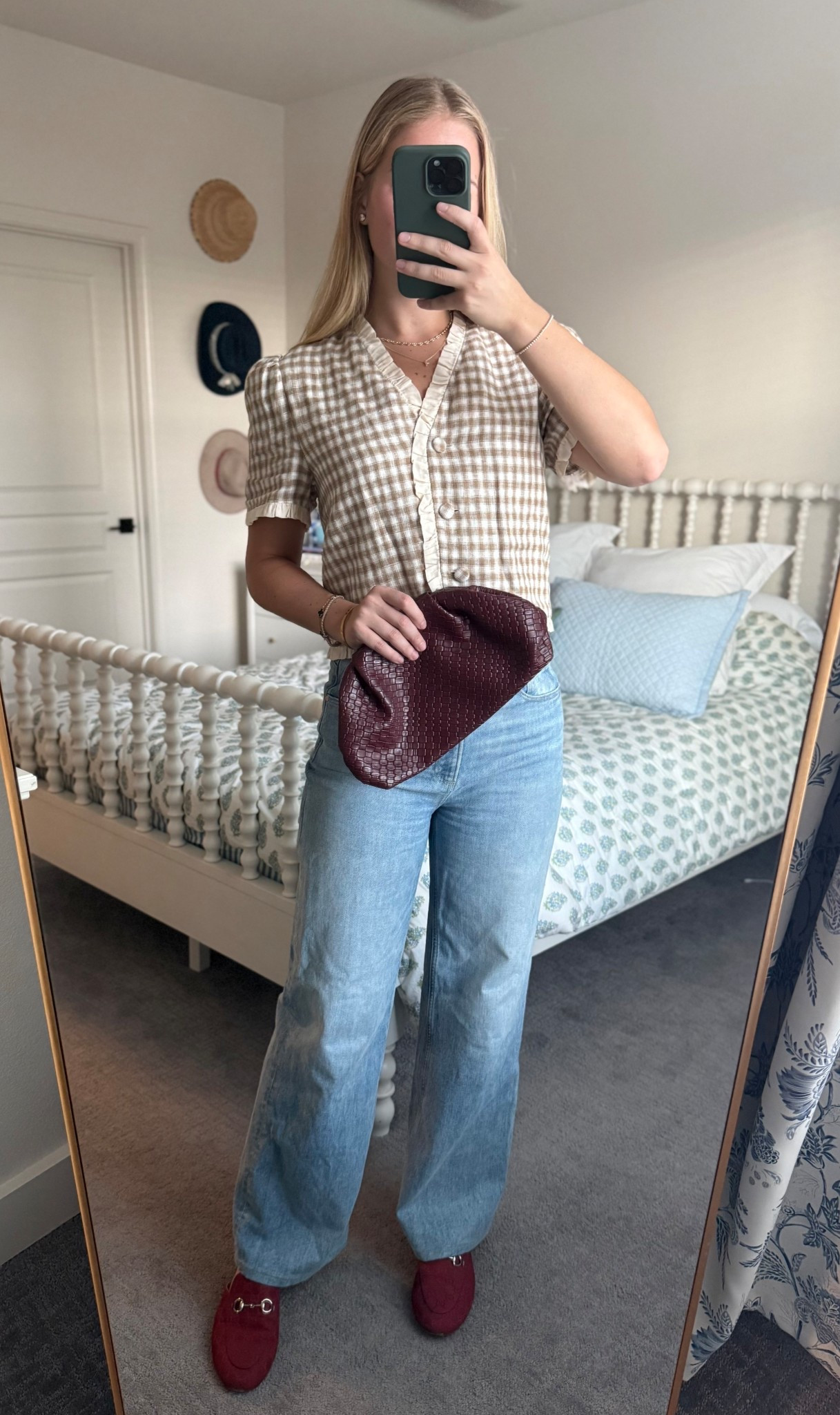 Fall transition look

Maroon ba
Burgundy bag
Red bag
Maroon purse
Burgundy purse
Red purse
Clutch
Amazon fashion
Reformation Bess Linen Top
Reformation top
Rent the runway
Short sleeve top
Work top
Linen top
Gingham top
Plaid top
Striped top
Tan top
Maroon loafers
Burgundy loafers
Red loafers
Backless loafers
Gucci loafers
Princetown loafers
Paige Sasha jeans
High waisted jeans
Wide leg jeans
Light wash jeans
Fall outfit
Fall style
Spring outfit
Spring style
Office outfit
Office clothes
Office style
Cute casual outfit
Dinner outfit
Lunch outfit
Church outfit
Preppy outfit
Preppy style
Weekend outfit
Cream top
Neutrals
Brown top
Fall top
Fall shirt
Ruffles top
Ruffle trim

#LTKWorkwear #LTKootd