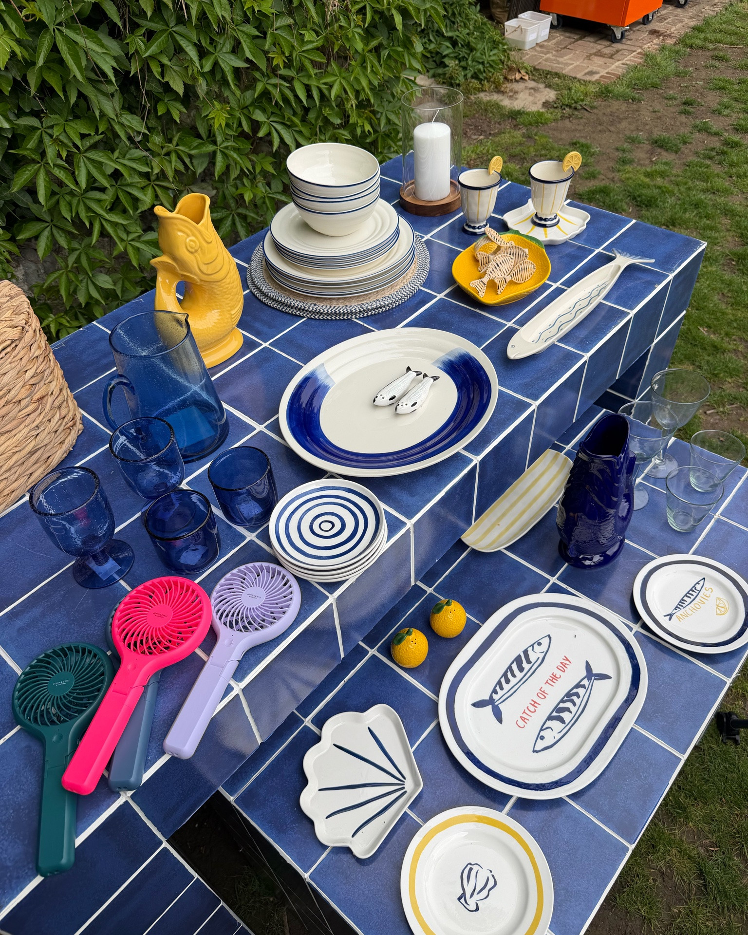 How pretty are these Fish theme fine china plates! I’m literally obsessed with them! I have one of these fish jugs and they’re always a talking point and elevate the tabletop! All @johnlewis

#LTKspring #LTKsummer #LTKhome