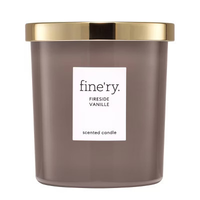 fine'ry. Candle - Fireside Vanilla - 7oz | Target