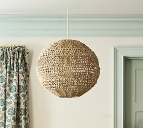 Senna Macrame Woven Ball Pendant | GreenRow