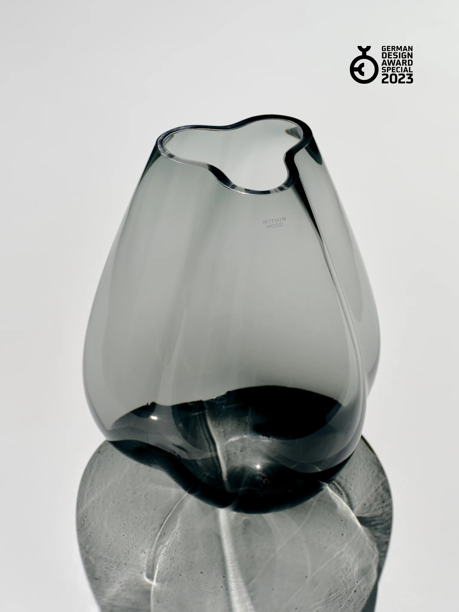 VASE G3 "tulip", grey | Withinmood
