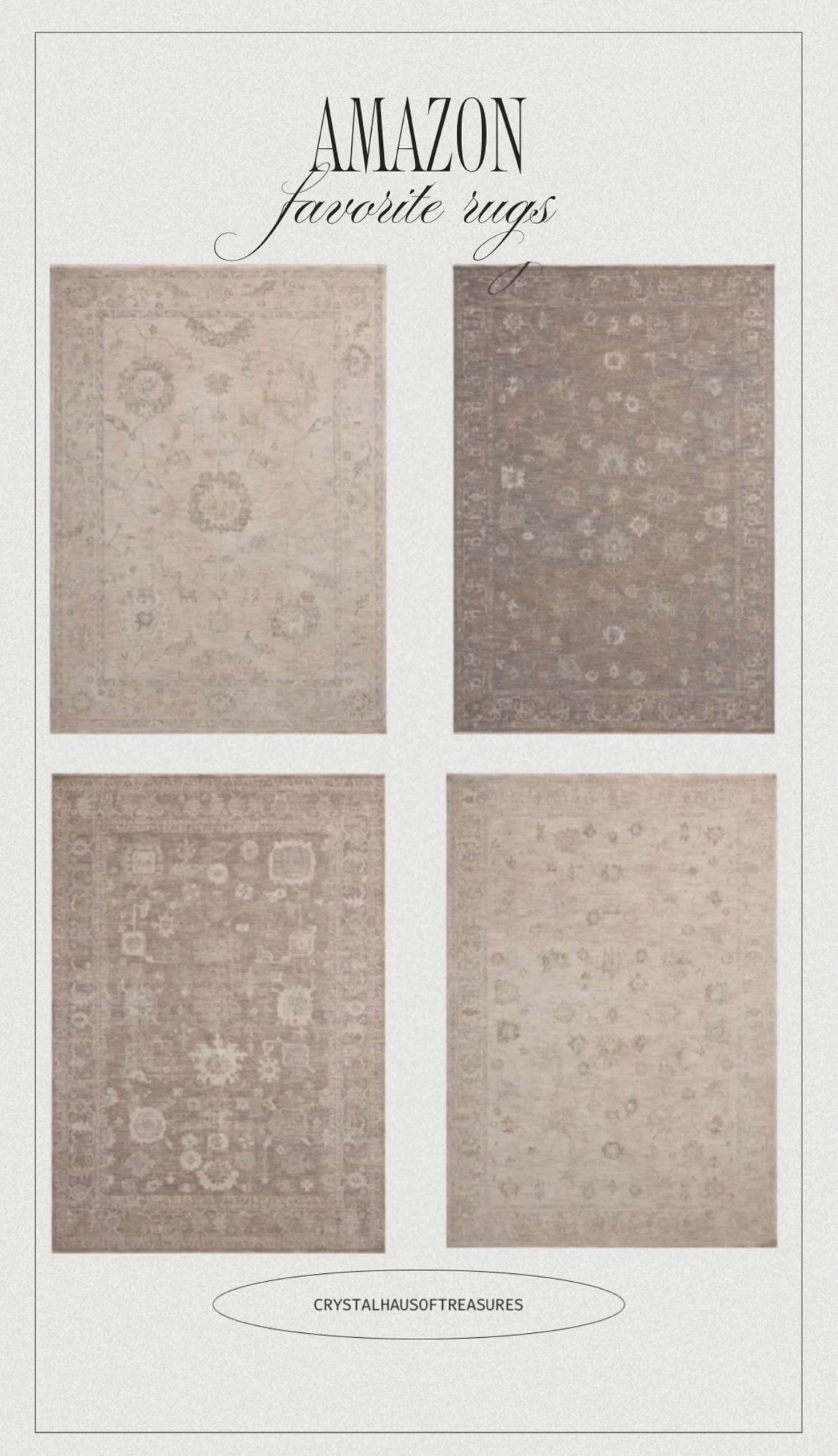 Favorite rugs around my home- from Amazon! 

#amazon 
#rugs

#LTKvlog #LTKSaleAlert #LTKHome