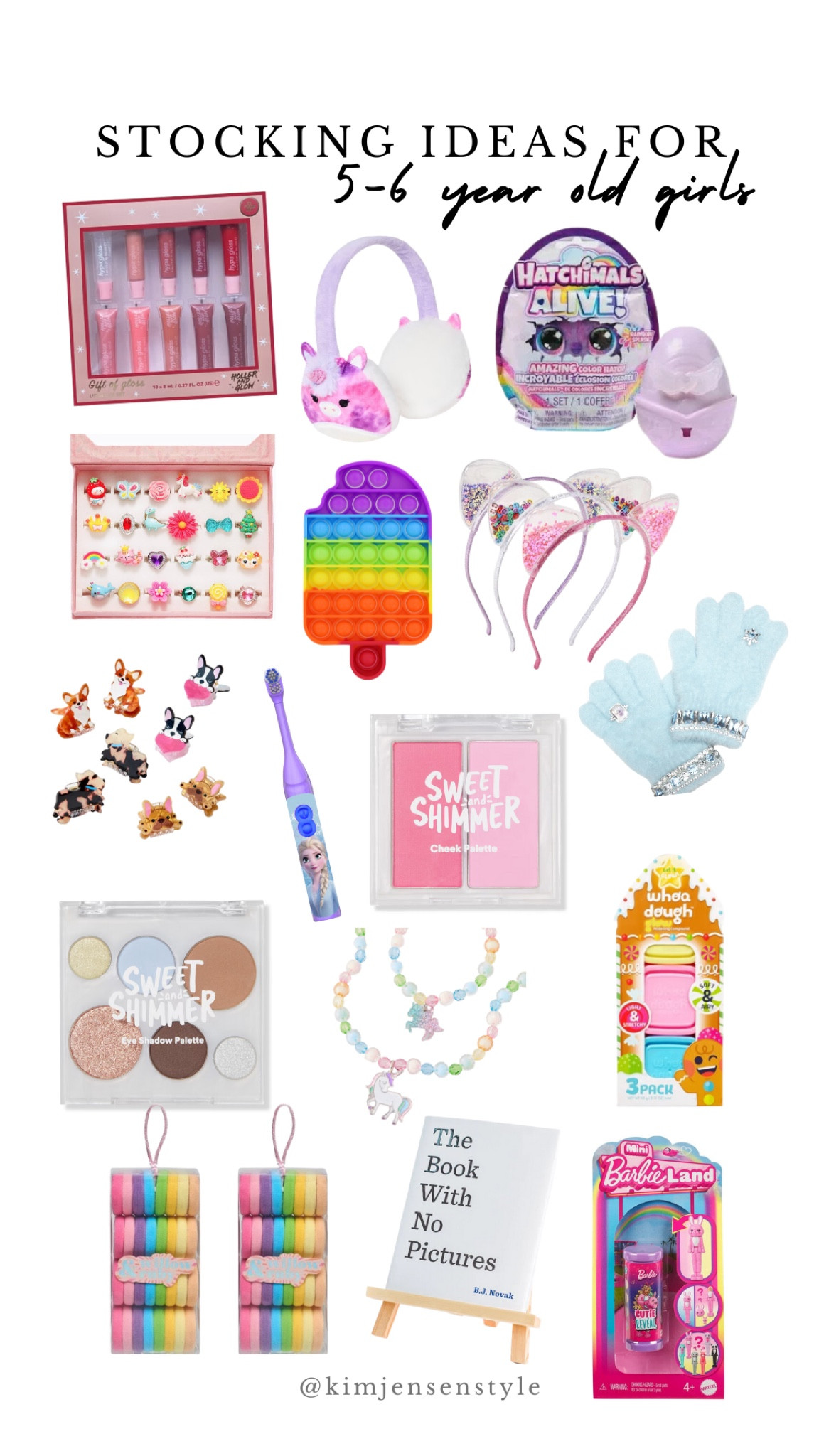 Gift guide: 5-6 girl stocking