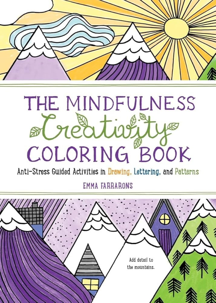 The Mindfulness Creativity Coloring Book: The Anti-Stress Adult Coloring Book with Guided Activit... | Amazon (US)