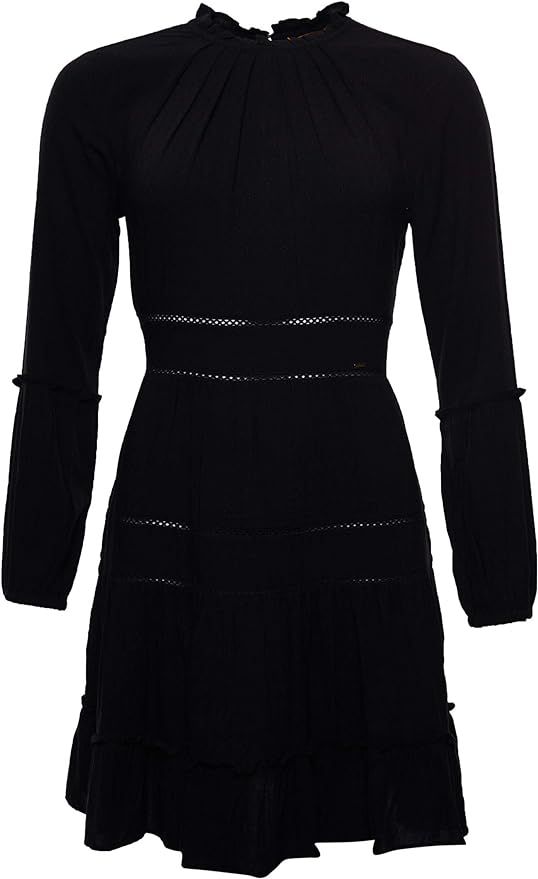 Superdry Women's Richelle Ls Dress Casual | Amazon (UK)
