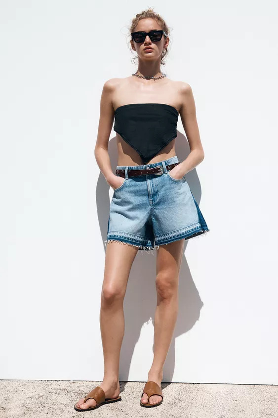 MOM FIT SHORTS Z1975 | Zara US