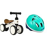 Retrospec Cricket Baby Walker Balance Bike with 4 Wheels for Ages 12-24 Months - Toddler Bicycle Toy | Amazon (US)