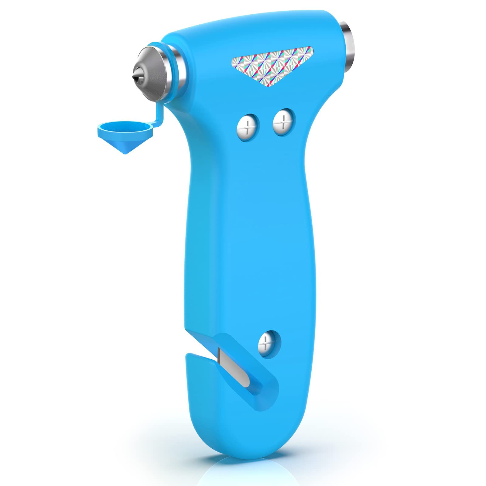 THINKWORK Car Safety Hammer for Teen Boy and Men's Gifts, Blue Three-in-One Emergency Escape Tool... | Amazon (US)