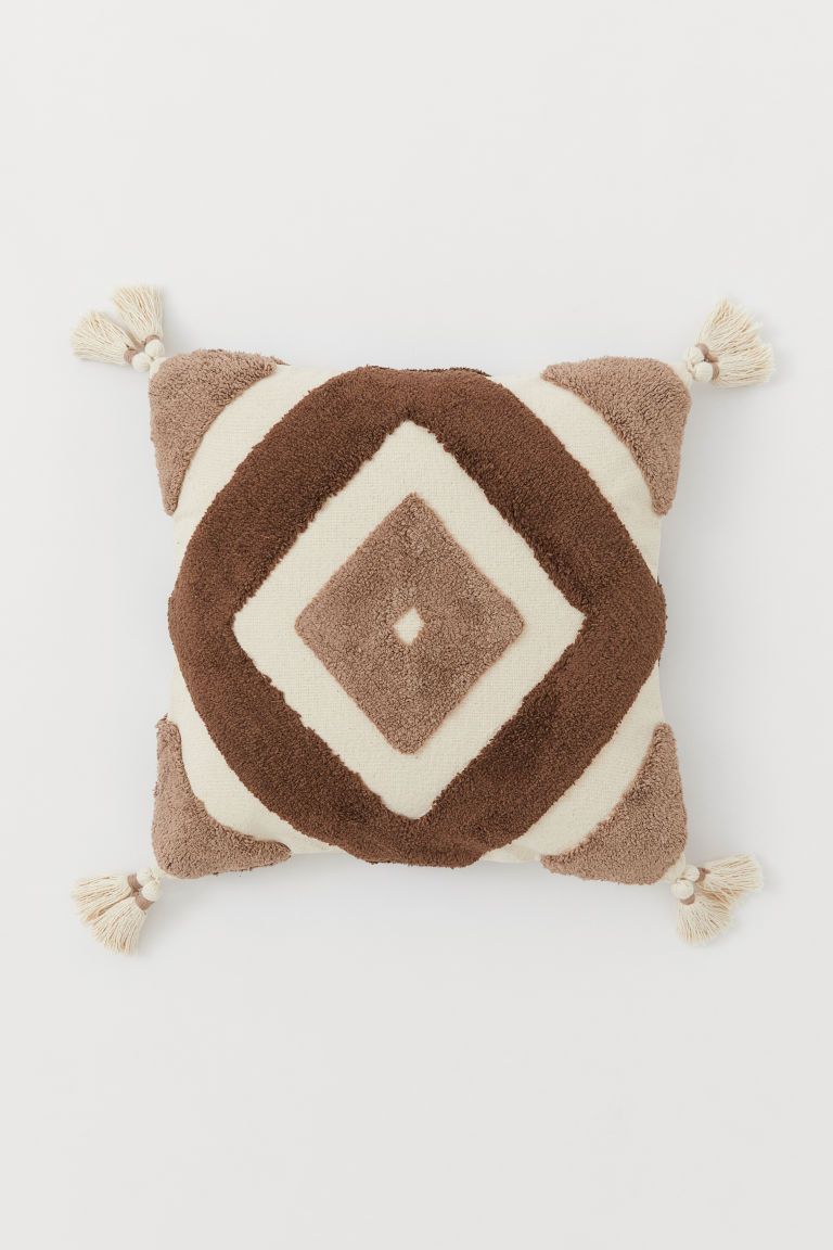 Cushion Cover with Tassels | H&M (US + CA)