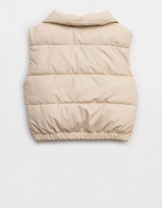 OFFLINE By Aerie Real Luxe Faux Leather Vest | Aerie