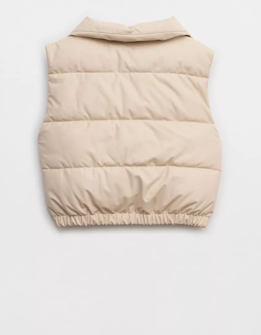 OFFLINE By Aerie Real Luxe Faux Leather Vest | Aerie