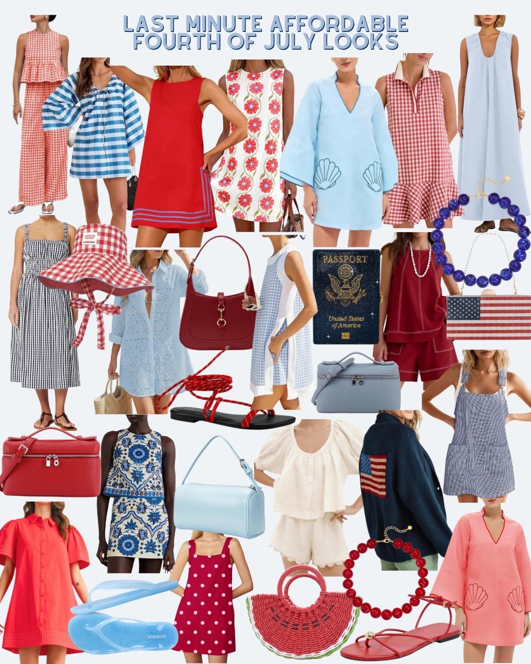 All will arrive before the fourth! And are under $50!!!!

#LTKootd #LTKSeasonal