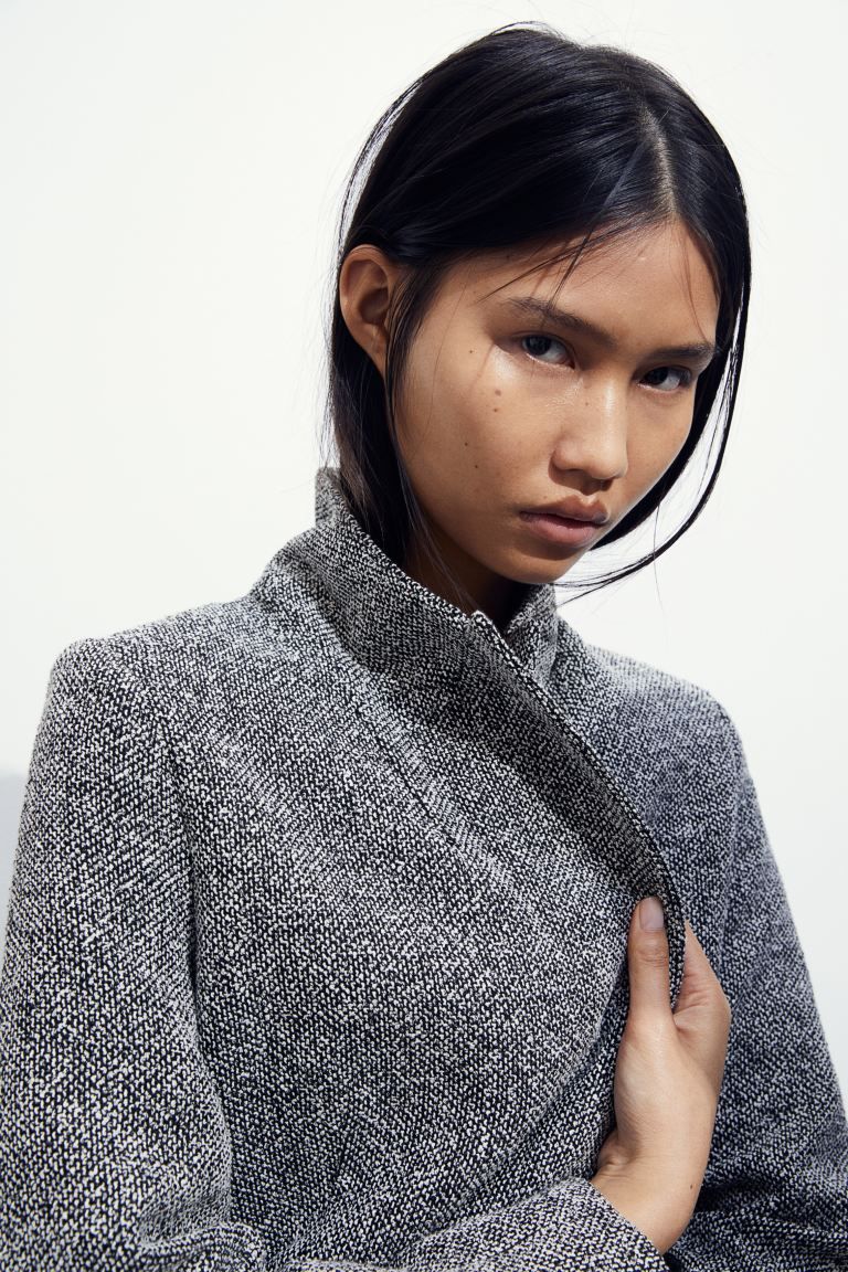 Textured-weave blazer | H&M (UK, MY, IN, SG, PH, TW, HK)