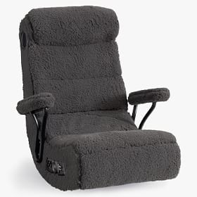 Sherpa Charcoal Gaming Chair | Pottery Barn Teen