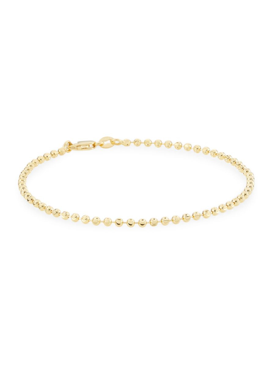 14K Gold Bead Chain Bracelet | Saks Fifth Avenue
