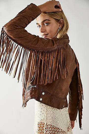Zoe Fringe Jacket | Free People (Global - UK&FR Excluded)