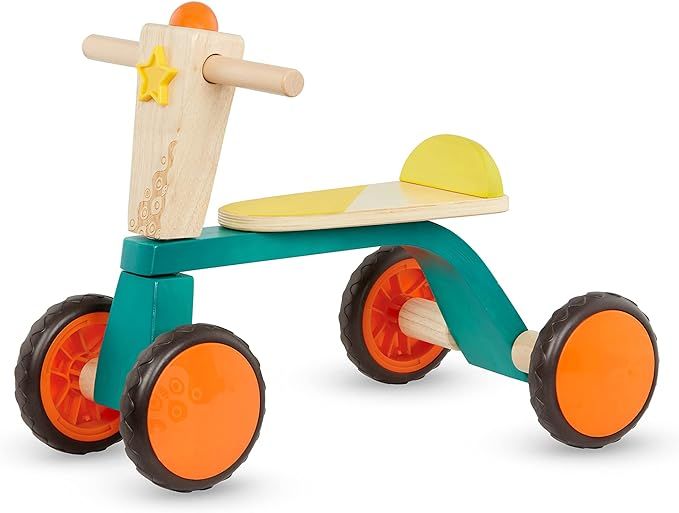 B. Toys- Smooth Rider- Ride On- Wooden Toddler Bike – Balance Toys for Toddlers – Push & Ride... | Amazon (US)