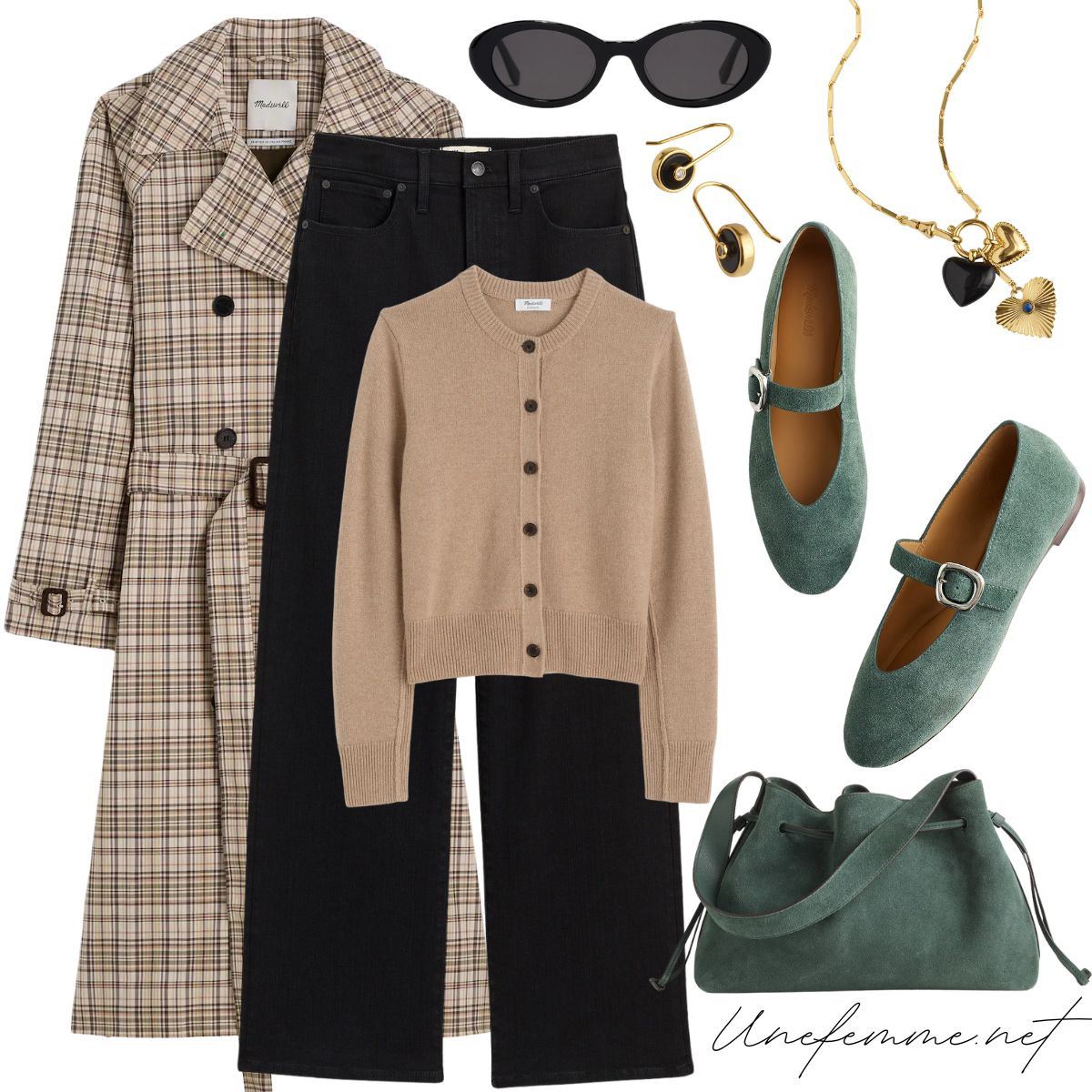  Transitional look from Madewell with a plaid trench and suede accessories  

 

#LTKxMadewell #LTKSeasonal #LTKOver40