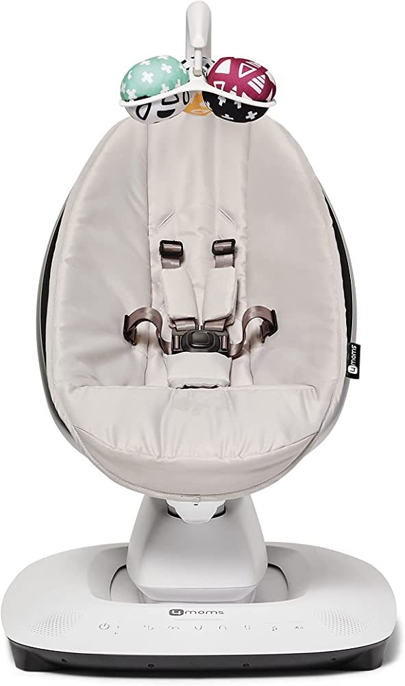 4moms MamaRoo Multi-Motion Baby Swing, Bluetooth Enabled with 5 Unique Motions, Grey | Amazon (US)