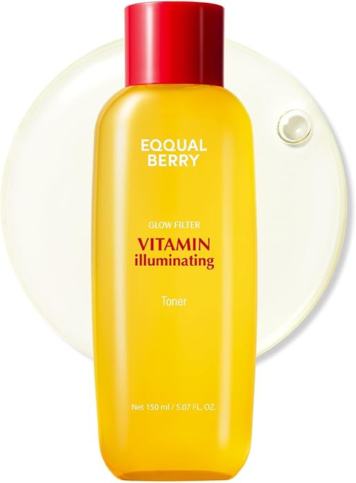 EQQUALBERRY Vitamin Illuminating Toner - Brightening Vitamin C & Niacinamide 3% | Gentle Daily Ex... | Amazon (US)