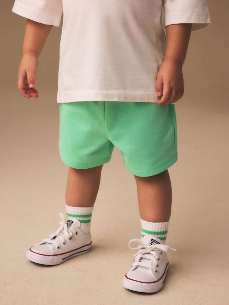 Bright Green Jersey Shorts (3mths-7yrs) | Next US