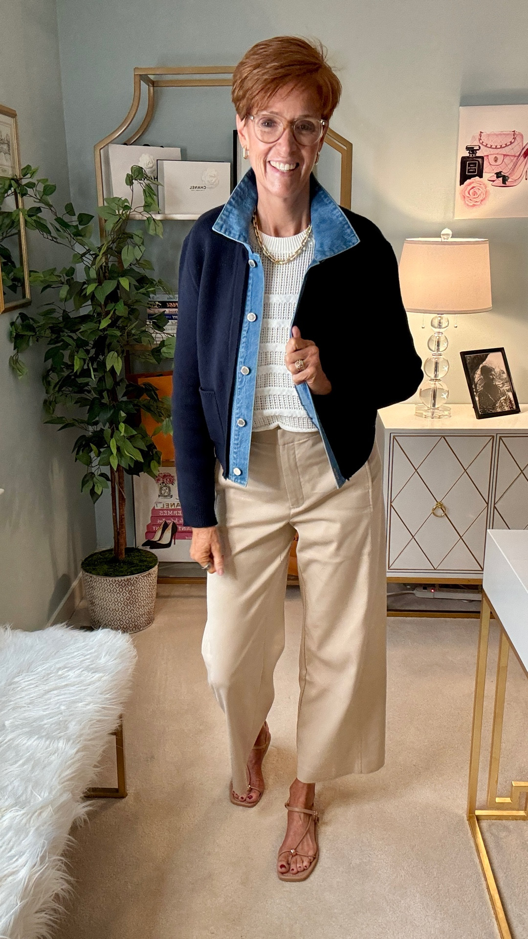 Ann Taylor new arrivals 
Sweater medium
Sweater jacket medium 
Pants 8 tall

#LTKTall #LTKootd #LTKOver40