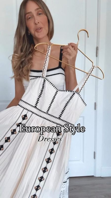 European summer dresses . Feminine and beautiful dresses perfect for summer 
They all run tts/ wearing a size small 




#LTKStyleTip #LTKSeasonal #LTKOver40