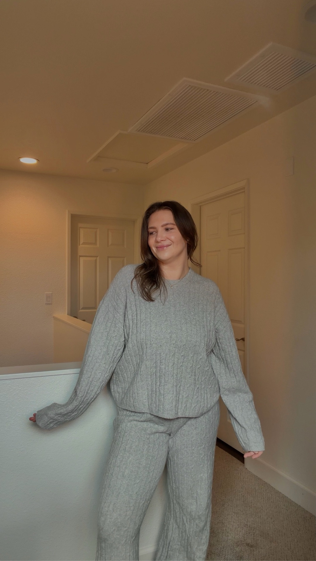 Just a midsize mom who loves matching sets! Makes getting ready so easy and I’m comfortable all day long! I’m wearing a size L in both the top and bottoms (I’m 5’6 and 180lbs) #gap #midsize #matchingsets moms, mom outfits, mom life 

#LTKmomlife #LTKgrwm #LTKootd