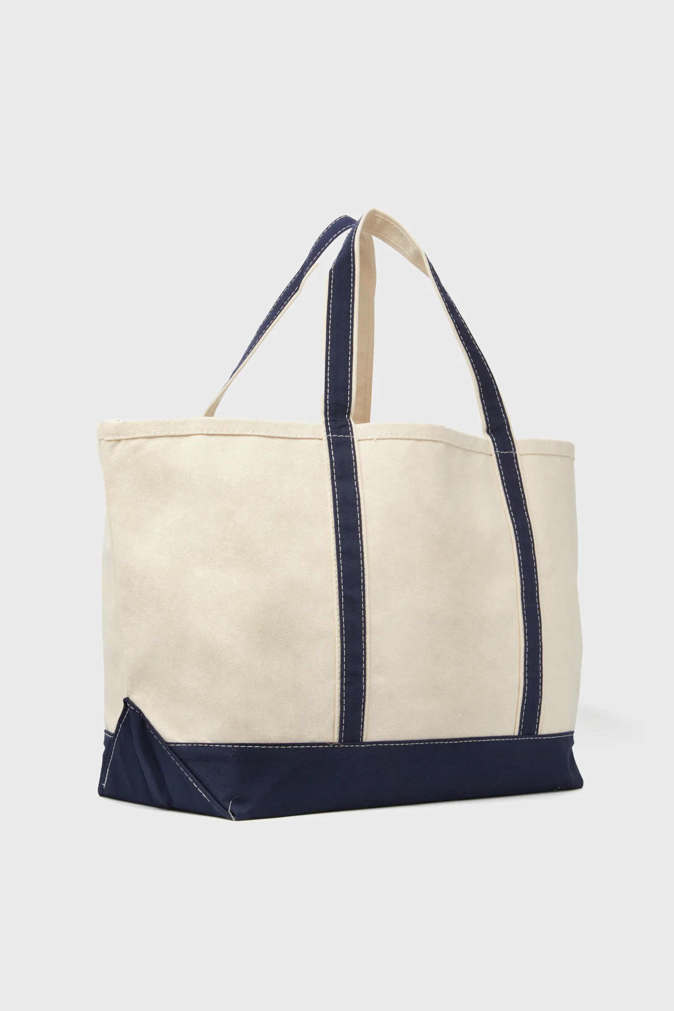 Navy Large Canvas Tote | Tuckernuck (US)