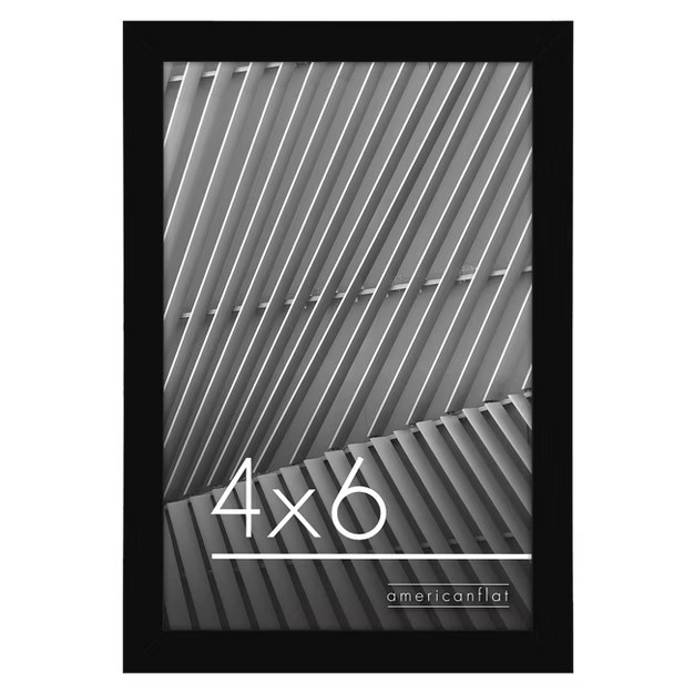 Thin Picture Frame With Shatterproof Glass Horizontal and Vertical Formats for Wall and Tabletop ... | Target