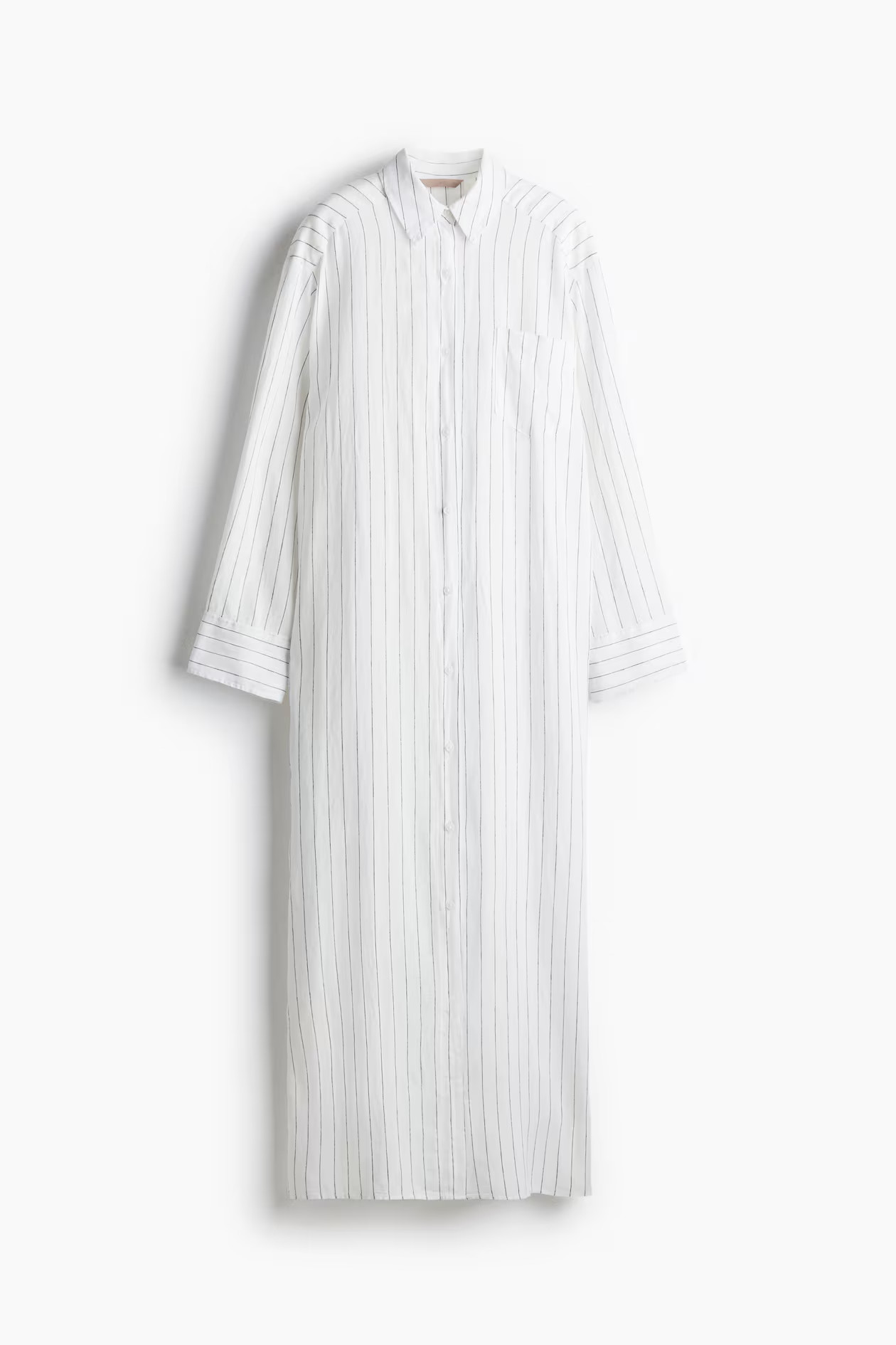 Linen-blend shirt dress | H&M (UK, MY, IN, SG, PH, TW, HK)