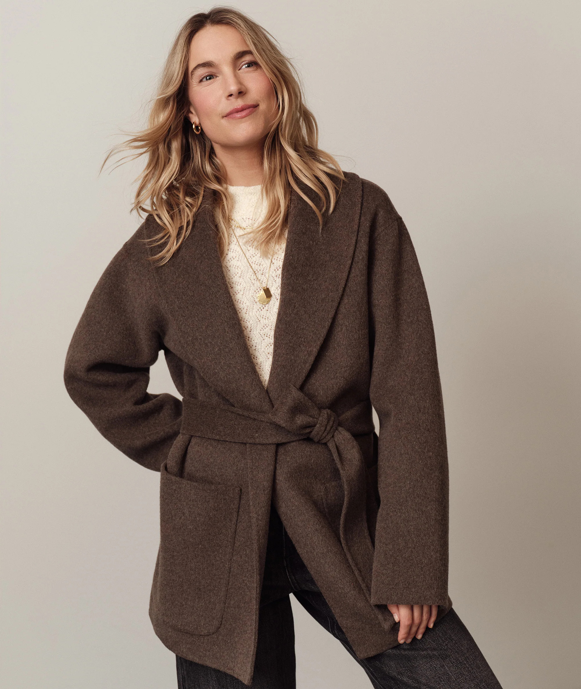 Lia Wool Robe Coat | Marine Layer