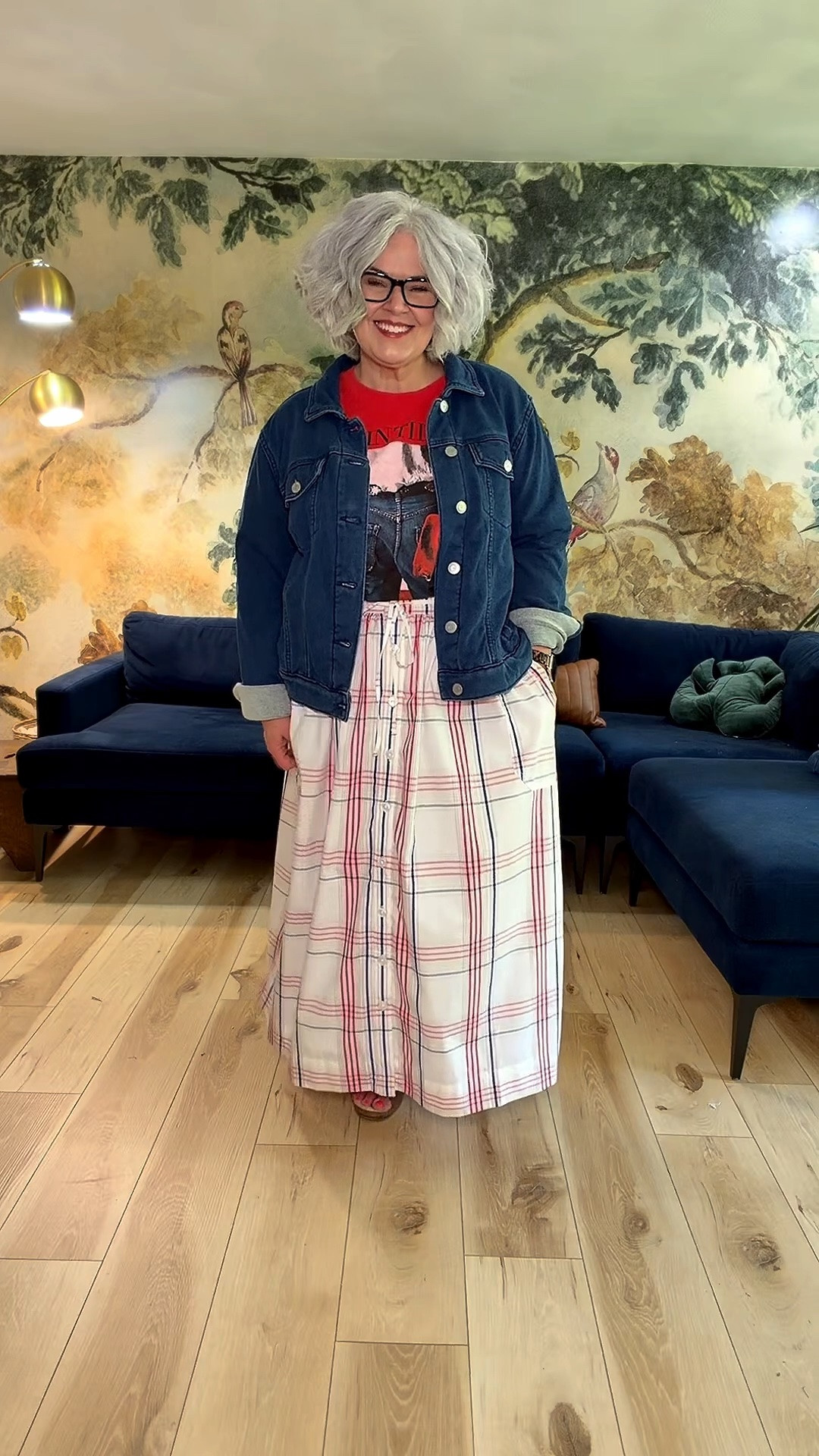 Definitely starting a little collection of daydreamer tees 🤩 Wearing XL in the skirt
#over50style #over50fashion #dopaminesdressing #OOTD #over50club

#LTKOver40 #LTKMidsize #LTKWorkwear