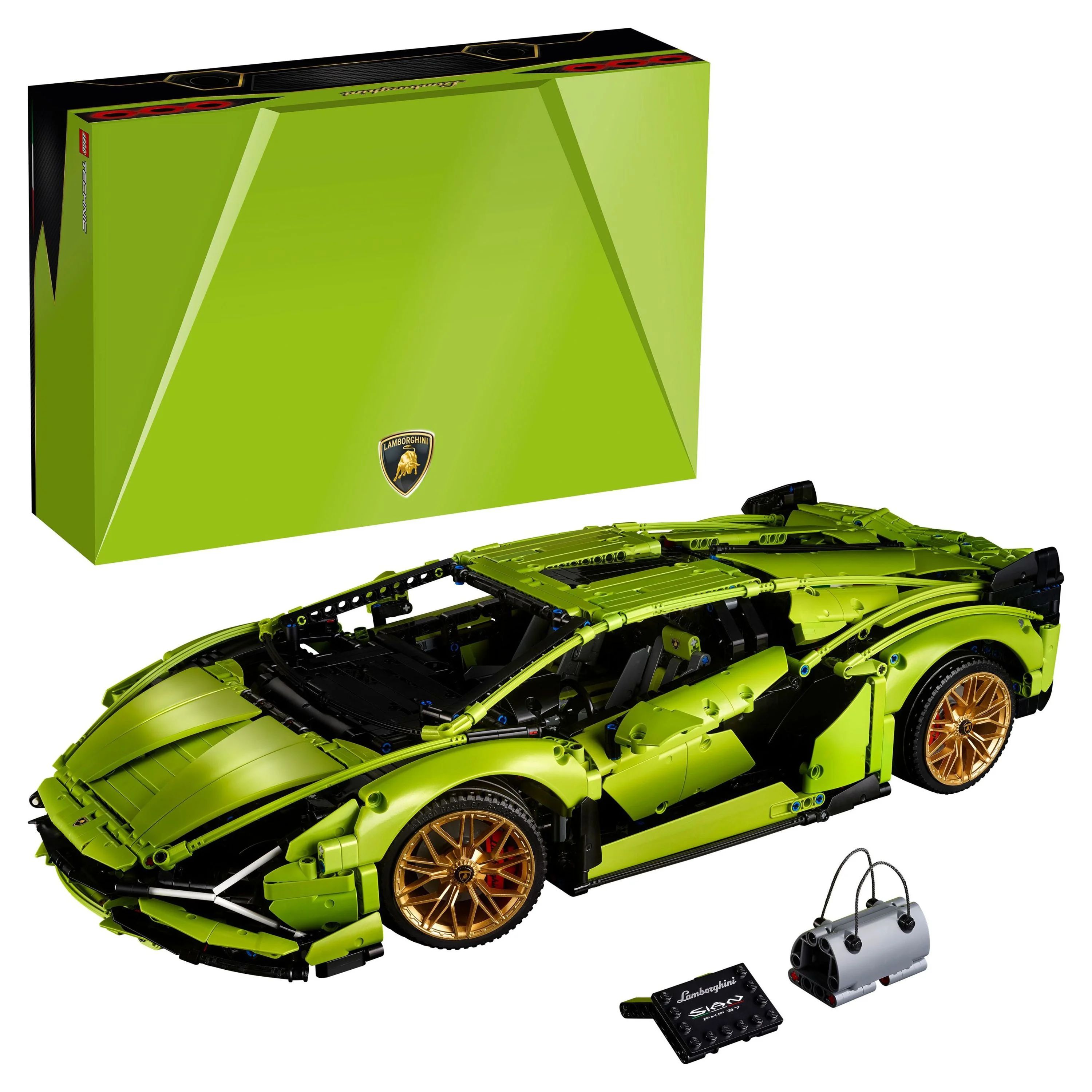 LEGO Technic Lamborghini Sián FKP 37 42115 Building Set - Classic Super Car Model Kit, Exotic Ey... | Walmart (US)