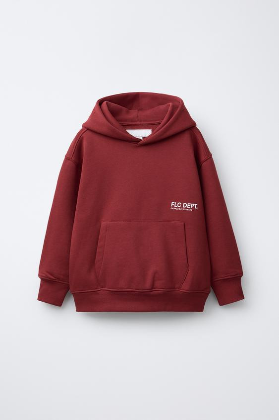 BASIC HOODED SWEATSHIRT | Zara US