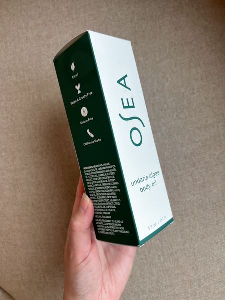 Antioxidant rich, seaweed-infused body oil by Osea. Clean beauty, climate neutral, vegan & cruelty free, female founded, and made in California!

#bodycare
#cleanbeauty
#skincareroutine

#LTKfamily #LTKbeauty #LTKunder100