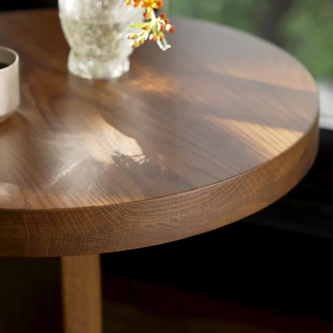 Falco Side Table - Smoked Oak | Article