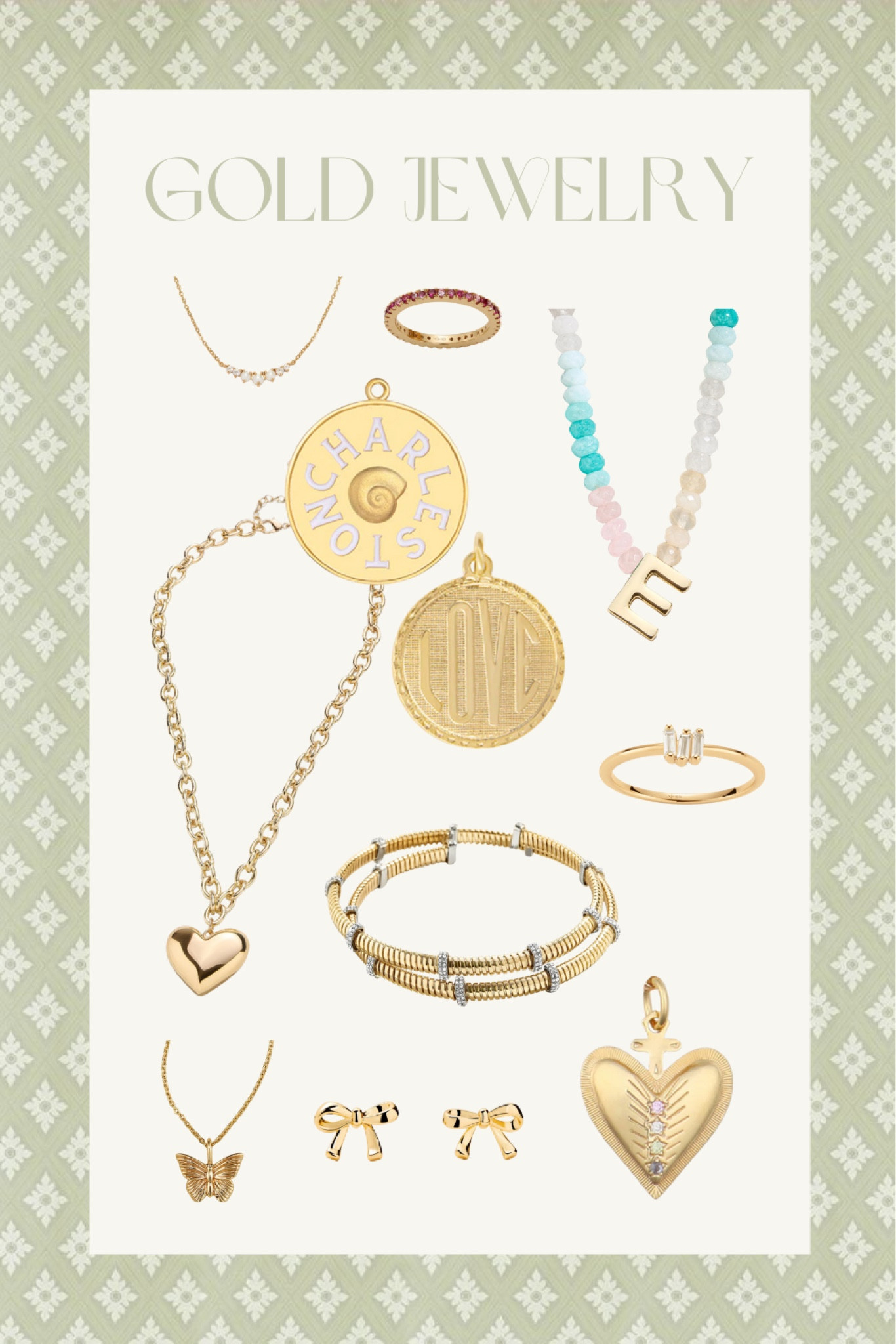 for all the gold jewelry girlies!