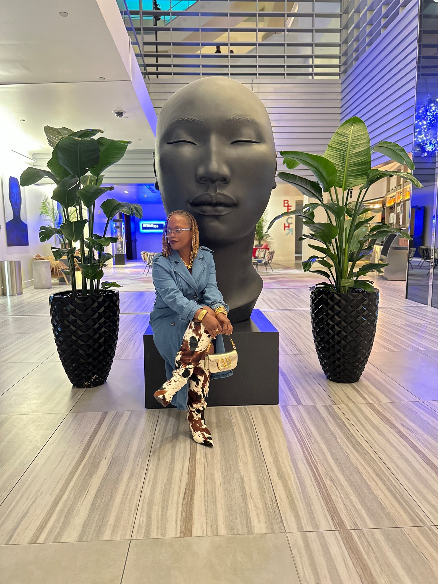 Sitting pretty in cow print boots 

#LTKdayinmylife #LTKvlog #LTKOver40