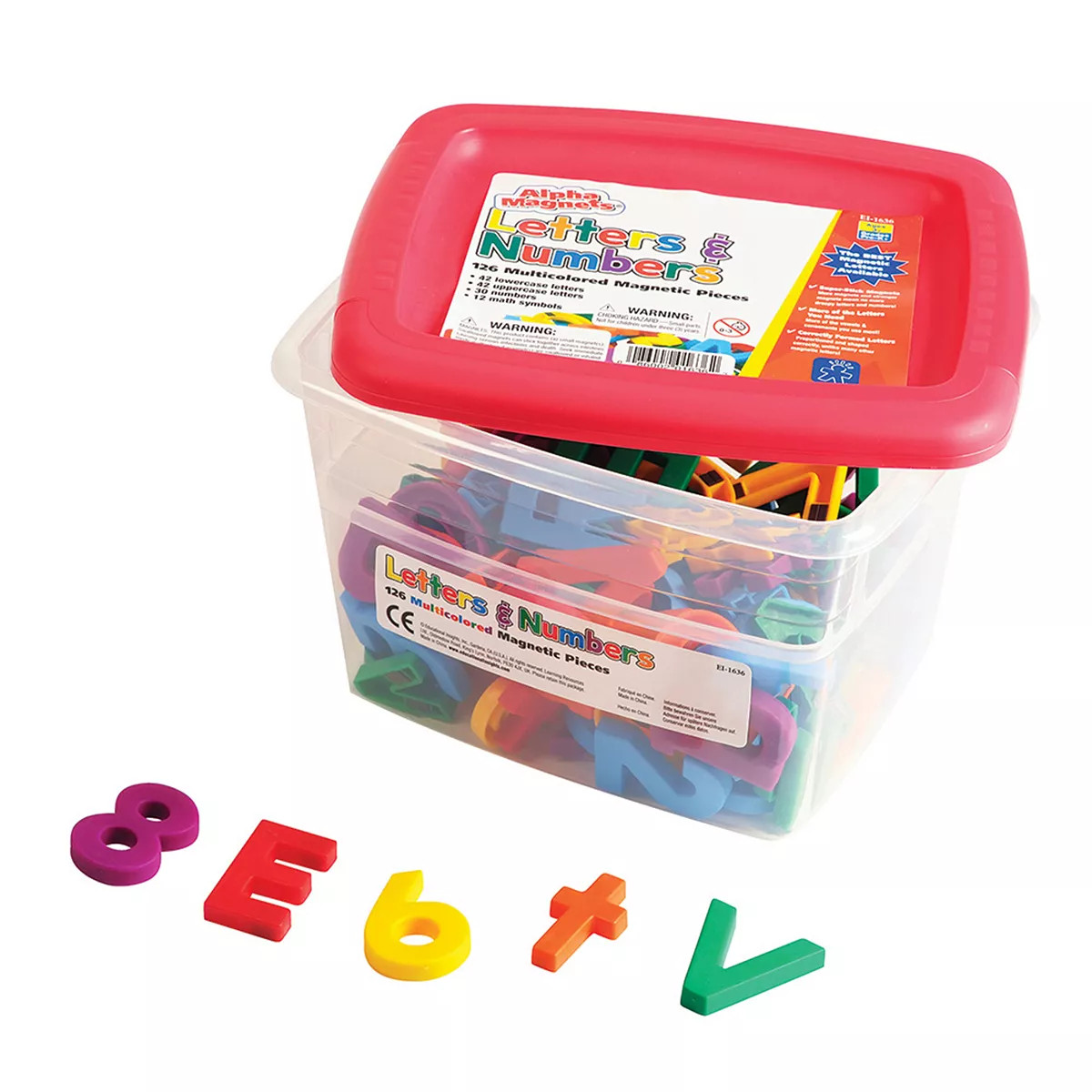 Educational Insights Multicolored Alpha & Math Magnets | Kohl's