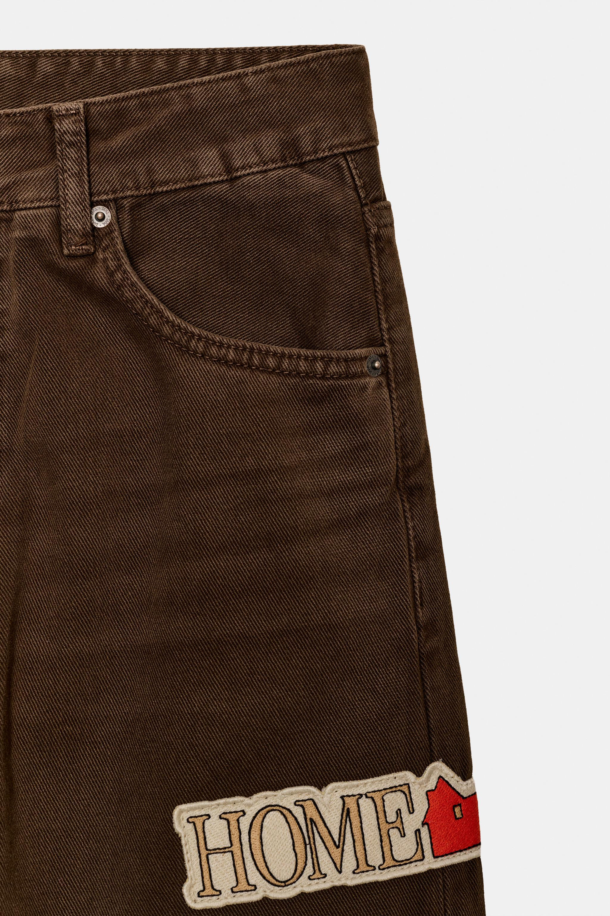 JEANS TRF BAGGY OVERSIZE HOME ALONE™ | Zara IT