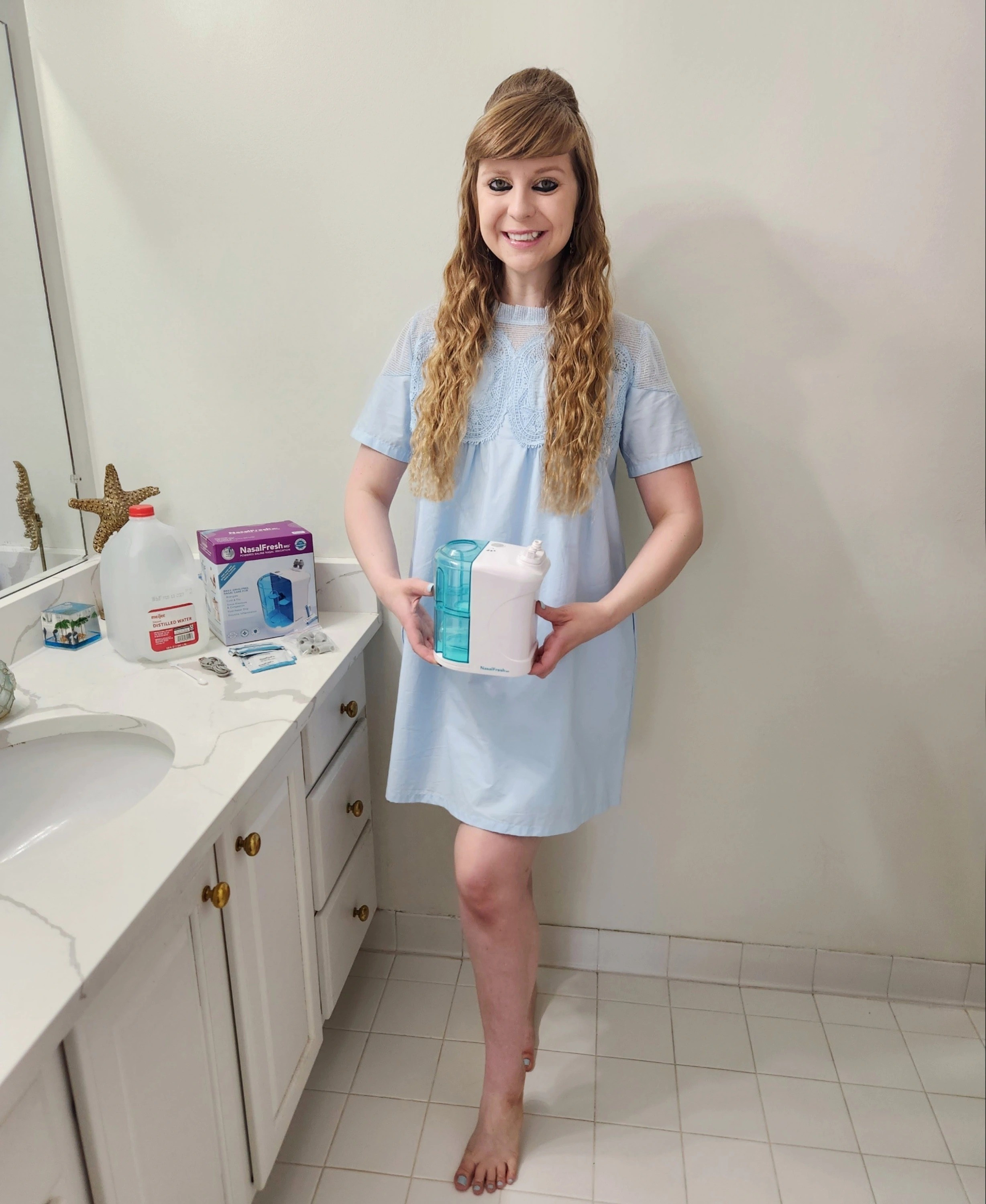 #ad Experience The Ultimate Sinus Relief With @NasalFreshMD During Allergy Season👃A Revolutionary Nasal Irrigation System That Combines Dual-Powered Rinse & Suction💙@NasalFreshMD Delivers A Powerful Saline Rinse While Simultaneously Suctioning Out Mucus, Allergens & Germs Giving You Immediate, Lasting Relief In Just 30 Seconds🚫🤧#Sponsored #NasalFreshMD #BreatheBetter #AllergyRelief

