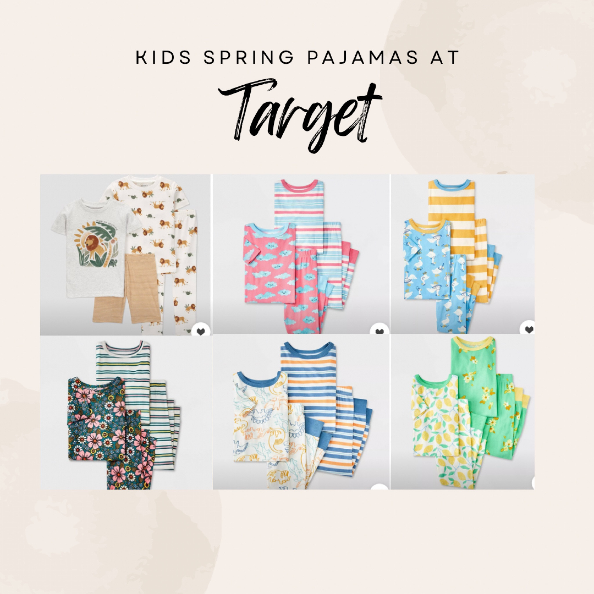 Kids Pajamas at Target! Perfect for Spring and all under $20! 

#LTKTarget #kidspajamas #Targethaul

#LTKKids #LTKBaby #LTKFindsUnder50