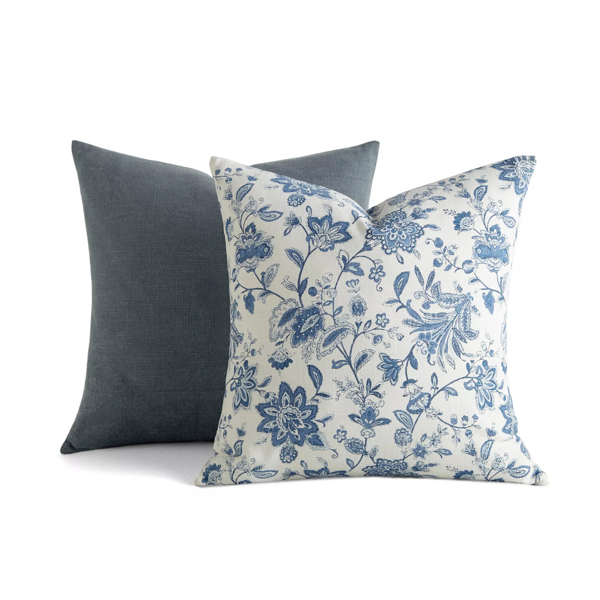 Urban Loft's 2-pack Cotton Slub Decor Throw Pillows In Antique Floral | Kohl's