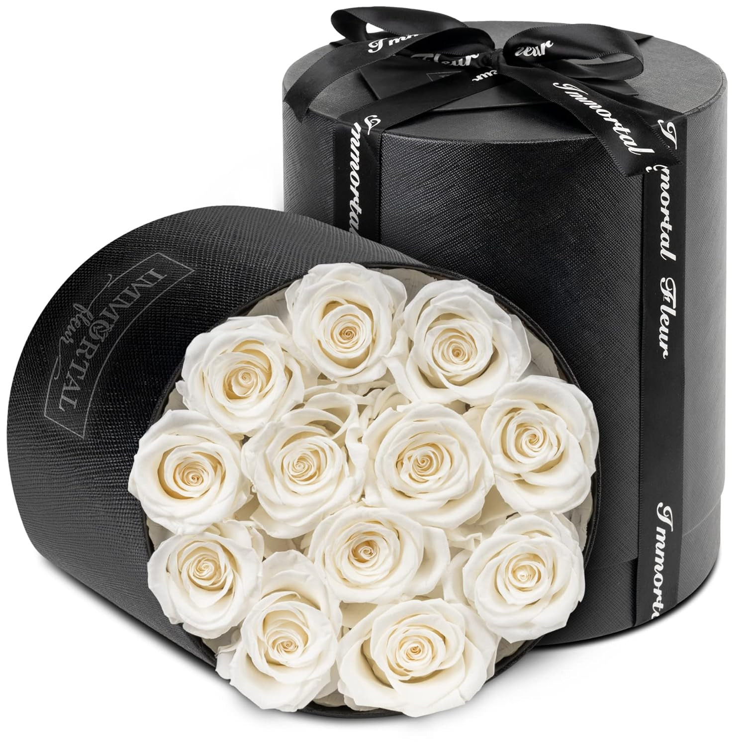 Immortal Fleur Preserved Roses In A Box, Preserved Flowers, Forever Roses Box, Mom Birthday Gifts... | Amazon (US)